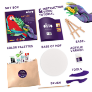 OKTO 3D Kūrybinis rinkinys Macaw, 20045