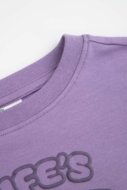 COCCODRILLO marškinėliai ilgomis rankovėmis, violetiniai, WC6143104SGK-016-092, 92 cm