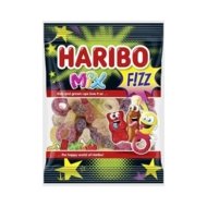 HARIBO rūgštūs guminukai MIX FIZZ, vaisių skonio, 100 g., HARI3157
