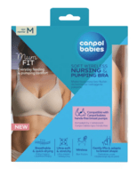 CANPOL BABIES liemenėlė žindymui ir pieno nutraukimui MUM FIT, M dydis, 78/014 