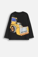 COCCODRILLO marškinėliai CITY BUILDER BOY KIDS, juodi, cm