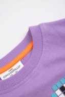 COCCODRILLO marškinėliai trumpomis rankovėmis, violetiniai, WC6143207MBK-016-116, 116 cm