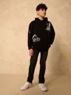 NEXT džemperis su gobtuvu, F19783, 110 cm