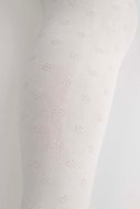 COCCODRILLO pėdkelnės TIGHT MICROFIBRE COLORFUL, baltos, cm