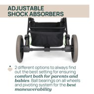 CHICCO sportinis vežimėlis DOLOMITI, Charcoal