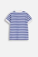 COCCODRILLO marškinėliai ACADEMY BOY KIDS, mėlyni, ZC5143601ABK-032-110, 110 cm