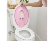 BRIGHT STARTS klozeto dangtis Minnie Mouse Flip & Sit, 17440