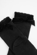 COCCODRILLO kojinės SOCKS GIRL, juodos, ZC5379201SOG-021-030, 30 cm