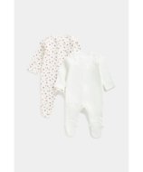 MOTHERCARE šliaužtinukas ilgomis rankovėmis, FE102 2vnt., 