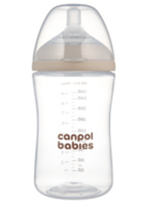 CANPOL BABIES maitinimo buteliukas su žinduku NATURAL SHAPE, 260 ml, 35/401