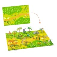 DJECO kūrybinis rinkinys Lift-up Stickers - Animals, DJ00044