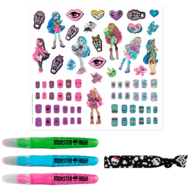 TOTUM MONSTER HIGH kūrybinis nagų, kūno, plaukų puošybos rinkinys, 560109