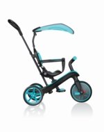 GLOBBER triratukas Trike Explorer 4in1, melsvai žalias, 632-105