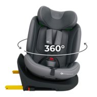 KINDERKRAFT automobilinė kėdutė I-GROW 2 PLUS, 40-150 cm., Grey, KCIGRO02GRYPL00