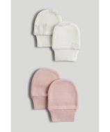 MOTHERCARE pirštinės 2 vnt., AV48101 1-3 mėn.