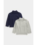 MOTHERCARE megztinis aukštu kaklu 2 vnt., FD023