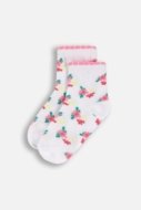 COCCODRILLO kojinės, baltos, cm