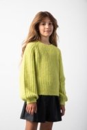 COCCODRILLO megztinis CRAFT PUNK GIRL JUNIOR, žalias, ZC5172101CGJ-030-134, 134 cm