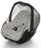 DOOKY automobilinės kėdutės tinklelis nuo vabzdžių, Black, 5726500