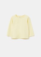 OVS marškinėliai ilgomis rankovėmis, geltoni, , 001967843