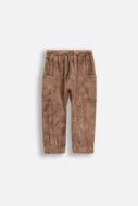 COCCODRILLO kelnės FOREST FRIENDS BOY NEWBORN, rudos, ZC5120102FBN-018-080, 80 cm