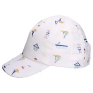 TUTU kepurė su snapeliu, balta, 3-007783, 42-46 cm