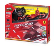 MAISTO TECH R/C 1:41 valdomas automodelis su trasa F1 Ferrari SF-24, 82671