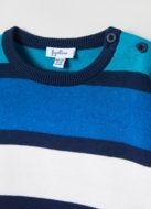 OVS BOY9-36M TRICOT 2H 30-36 MULTICOLOUR STRIPED 001819078