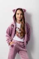 COCCODRILLO džemperis CRAFT PUNK GIRL KIDS, rožinis, ZC5132401CGK-033-104, 104 cm