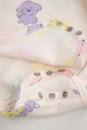 COCCODRILLO smėlinukas HAPPY PUPPY GIRL NEWBORN, kreminis, ZC5112105HGN-002-062, 62 cm