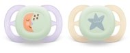 PHILIPS AVENT čiulptukai ULTRA START NIGHT, 0-2 mėn., 2 vnt., SCF075/17