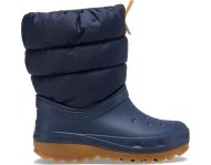 CROCS žieminiai sniego batai, tamsiai mėlyni, 207684-4PQ, 33,5 dydis