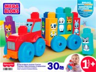 MEGA BLOKS konstruktorius traktorius su gyvūnėliais, JKG33