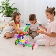 PICASSO TILES Magnetinis konstruktorius Marble Run 40 det., PTG40