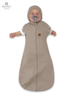 MIMINU vystyklas-kokonas ir kepurė TEDDY 2in1, 0-3 mėn., TOG 0,5-1, Mocha