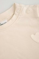 COCCODRILLO marškinėliai trumpomis rankovėmis, smėlio spalvos, WC6143201HGN-003-062, 62 dydis