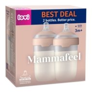 LOVI buteliukai MAMMAFEEL, 2x250 ml., 0596