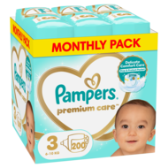 PAMPERS Sauskelnės Premium Care 3 dydis, 200 vnt., 81784128