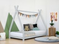 BENLEMI tipio formos vaikiška lova NAKANA, 90x200 cm., Light grey, DO-0002/90X200-SVS