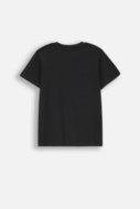 COCCODRILLO marškinėliai EVERYDAY BOY A, juodi, ZC4143214VBA-021-164, 164 cm