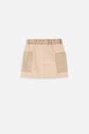 COCCODRILLO sijonas MAXI MINI GIRL JUNIOR, smėlio spalvos, ZC3125201MGJ-002