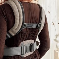 BABYBJÖRN nešioklė HARMONY 3D MESH, grey beige, 088002