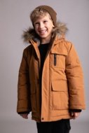 COCCODRILLO striukė OUTERWEAR BOY KIDS, kreminė, cm