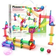 PICASSO TILES Magnetinis konstruktorius Marble Run 40 det., PTG40