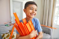 HOT WHEELS pastatoma trąsa su automodeliu, BHT77
