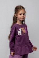 COCCODRILLO marškinėliai, violetiniai, ZC5143104WGK-016-116, 116 cm