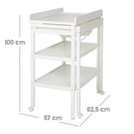 ROBA vystymo stalas ir vonelė, White, 212063WEV230