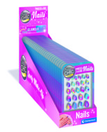 CLEMENTONI CRAZY CHIC priklijuojami nagai Press&Go, 18896