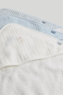 MOTHERCARE rankšluostis, 3 vnt., mėlynas, AU87801, 75x75 cm