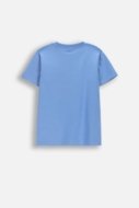 COCCODRILLO marškinėliai trumpomis rankovėmis, mėlyni, WC6143214VBB-014-158, 158 dydis